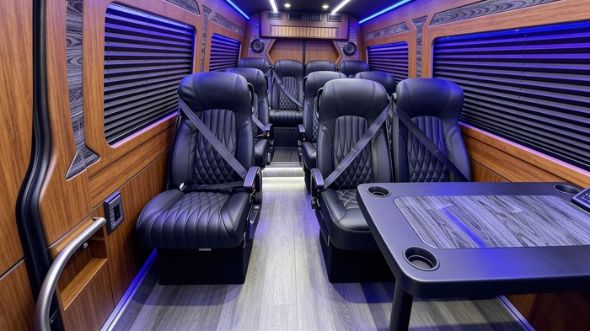 18 passenger sprinter van rental westminster