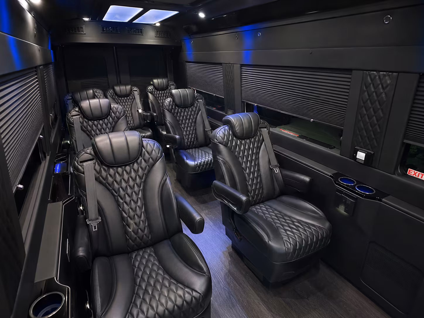 10 passenger sprinter van inside