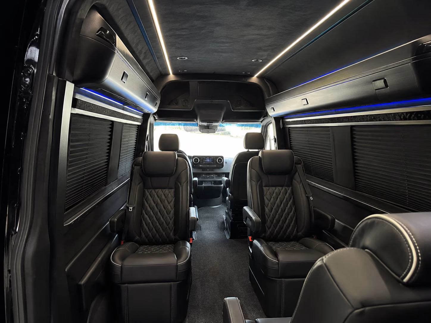 20 passenger sprinter van interior