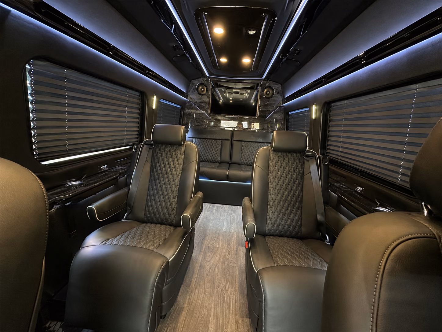westminster 12 passenger sprinter van interior