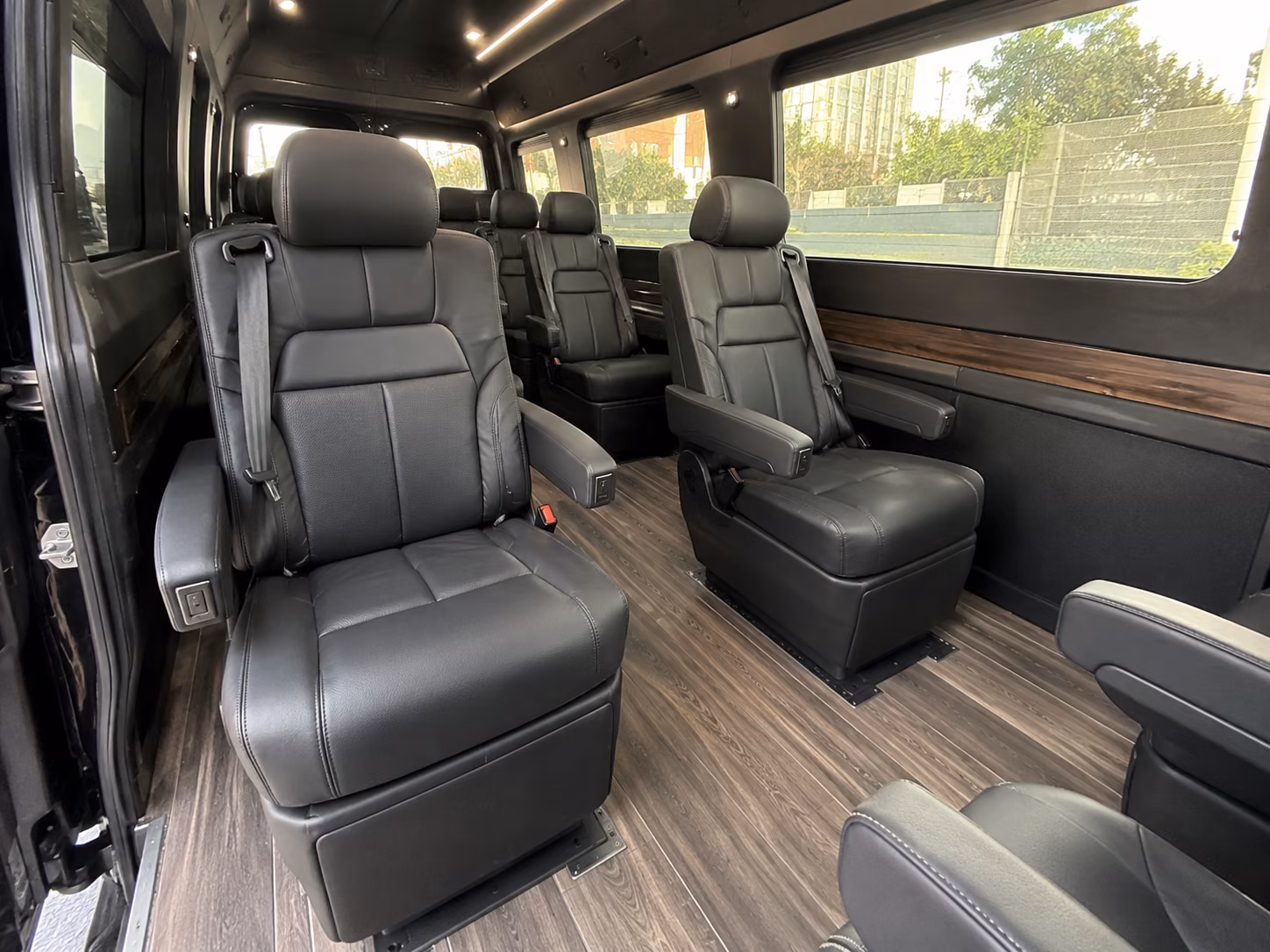 westminster 15 passenger sprinter van interior