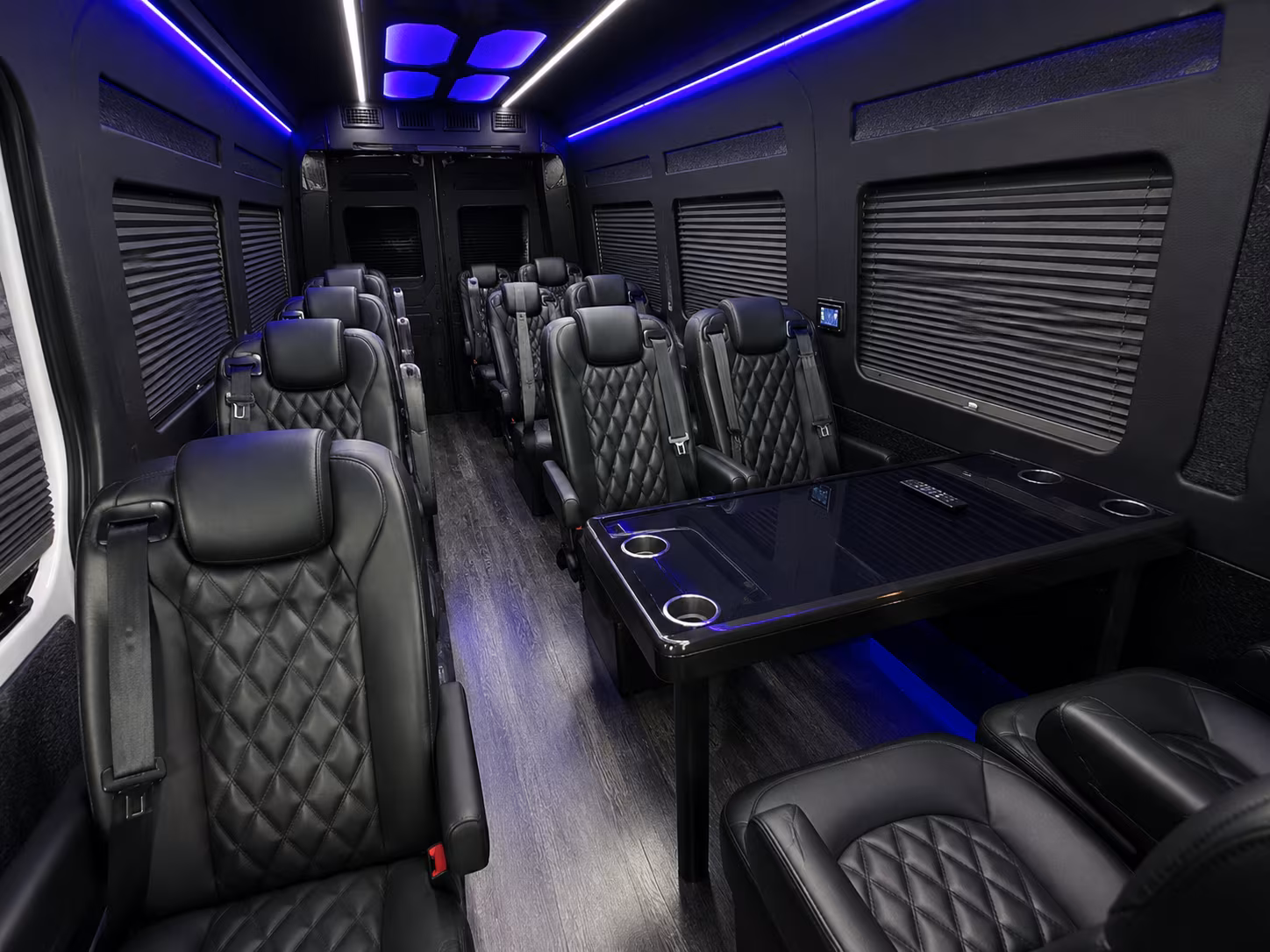 westminster 18 passenger sprinter van interior