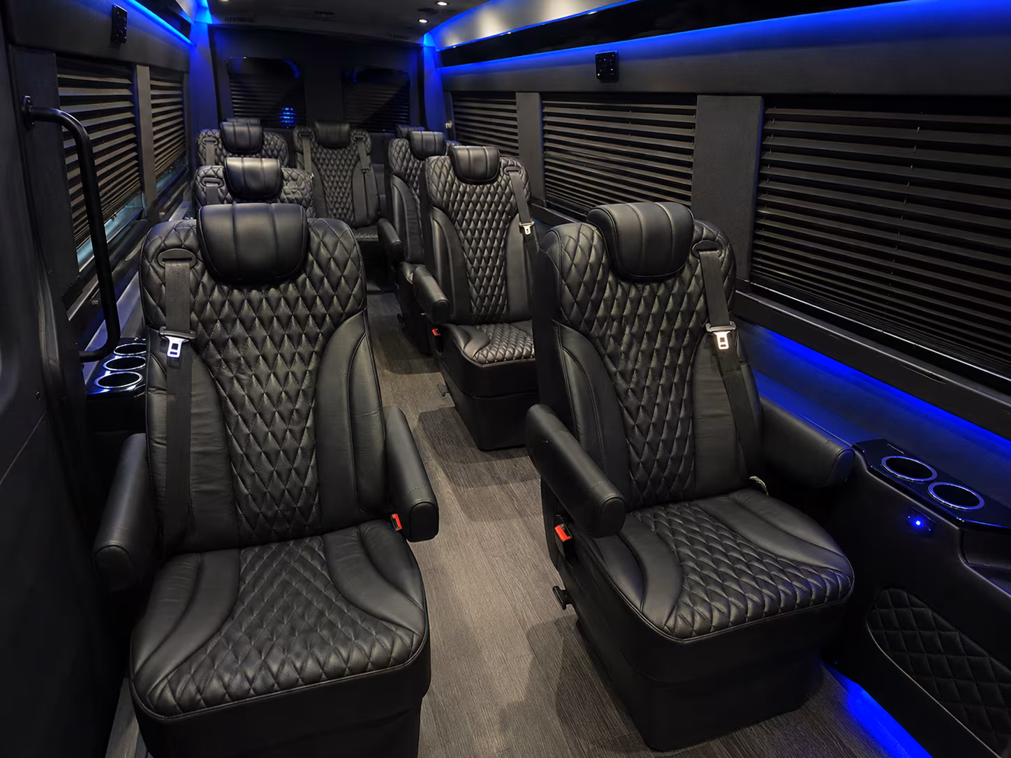 westminster 8 passenger sprinter van interior