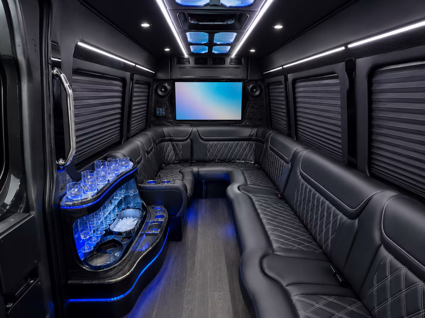 westminster sprinter limousine inside