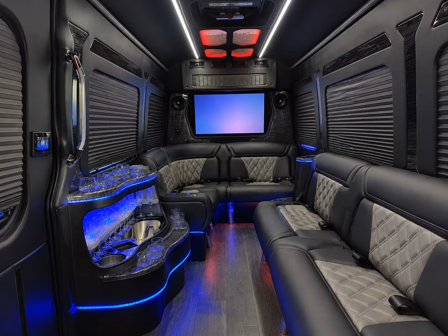 westminster sprinter limousine interior