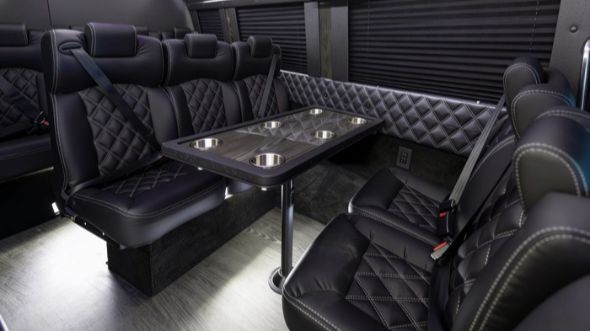 westminster 10 passenger sprinter van interior
