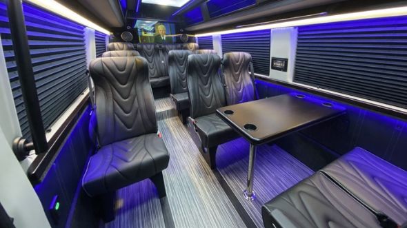 westminster 18 passenger sprinter van interior