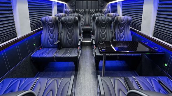westminster 20 passenger sprinter van interior